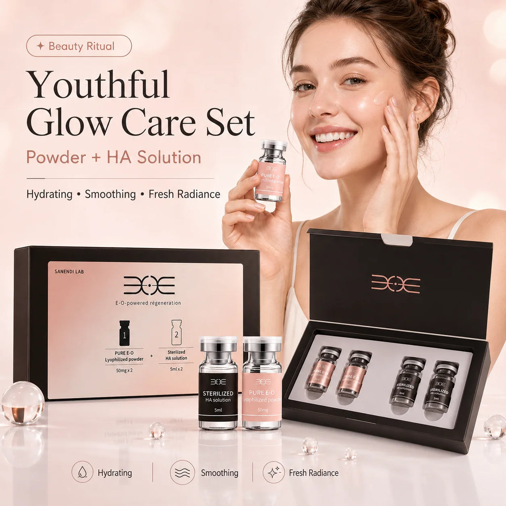 SANENDI LAB E-O Serum Hyaluronic Acid South Korea Skin Care For Face Smoothing Hydtation Glow Home Care Der.pen Exomes Solution