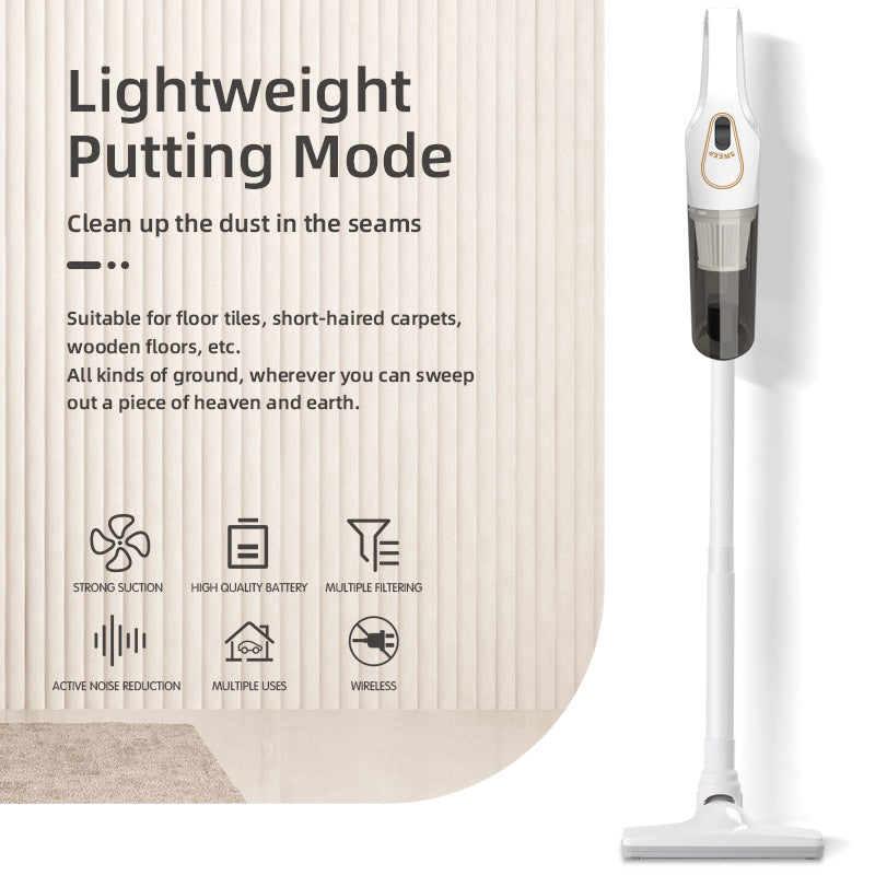 Cross-border vacuum cleaner S9D small household large suction cleaner car wireless portable handheld vacuum cleaner