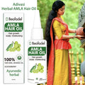 Ayurvedic Original India Adivasi Amla Hair Oil  Anti Hair Loss Scalp Treatment Damaged Hair Repair Growing 50ml