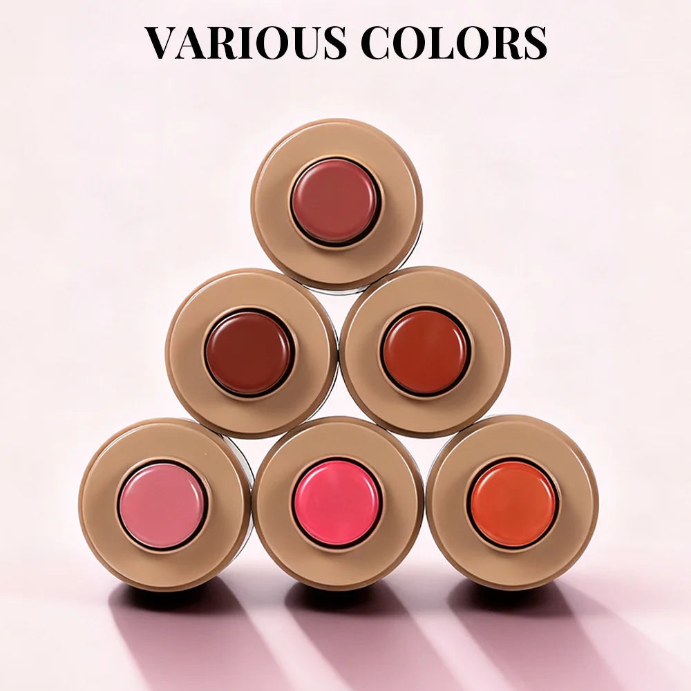 Multi-use Blush Stick Lip Cheek Eyes 3-in-1 Cream Blush Natural Matte Nude Makeup Long Lasting
