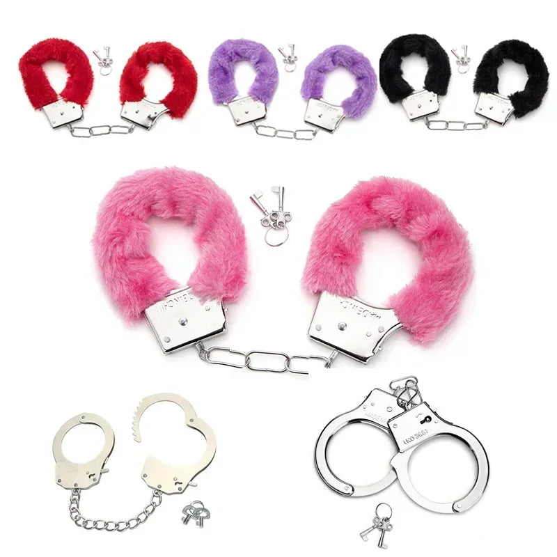Erotic Accessories Sex Toys 2pc BDSM Bondage Handcuffs for Restraints Cuffs Fetish Adult Couples Games Juguetes Sexuales Gift