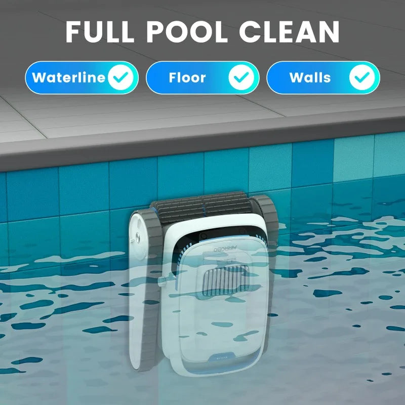Airo AIRROBO APP Control Robot Pool Cleaner  Wall Climbing Wireless Outdoor Swimming Vacuum Robot Cleaning Filter Robot Pool