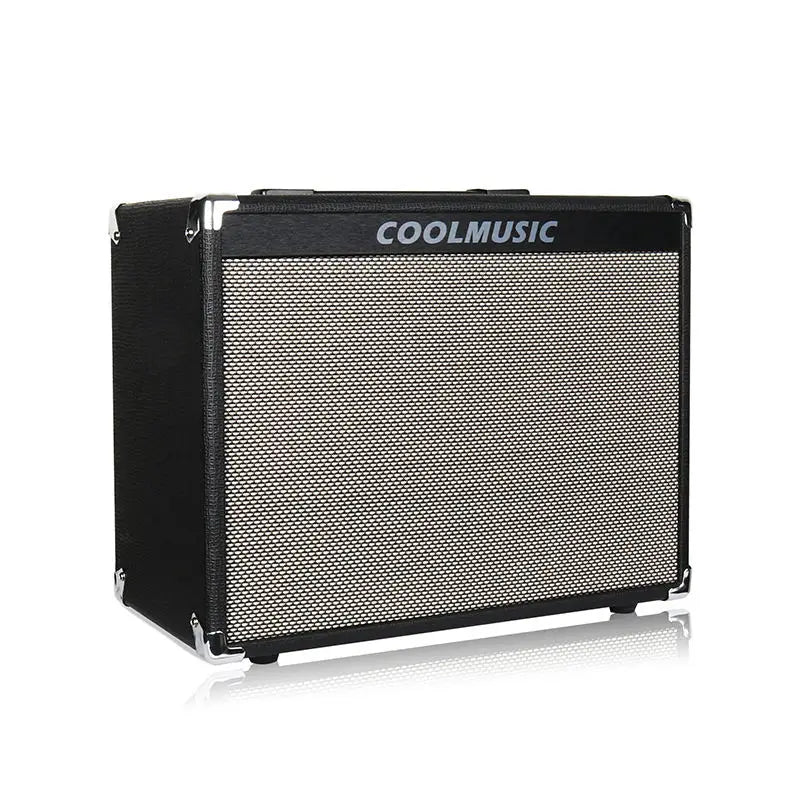 COOLMUSIC UNIQUE-50 Electronic Guitar Amplifier 50 watt amp Music Instrument Speaker Compact Portable Built-in Reverb