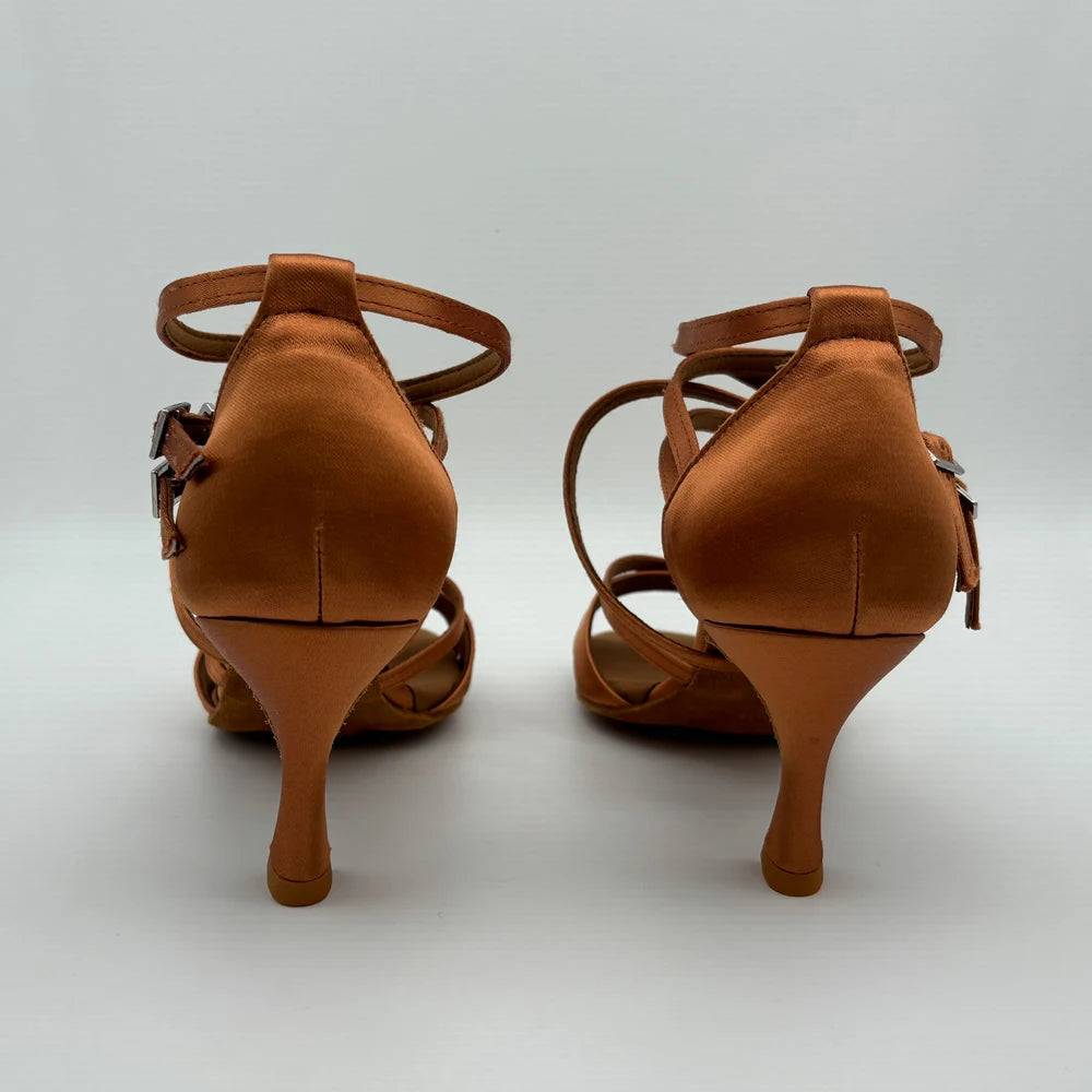 High heel Elegant Latin Dance Shoes For women Salsa shoes dropshipping comfortable latin shoes MS6209DTN low heel available