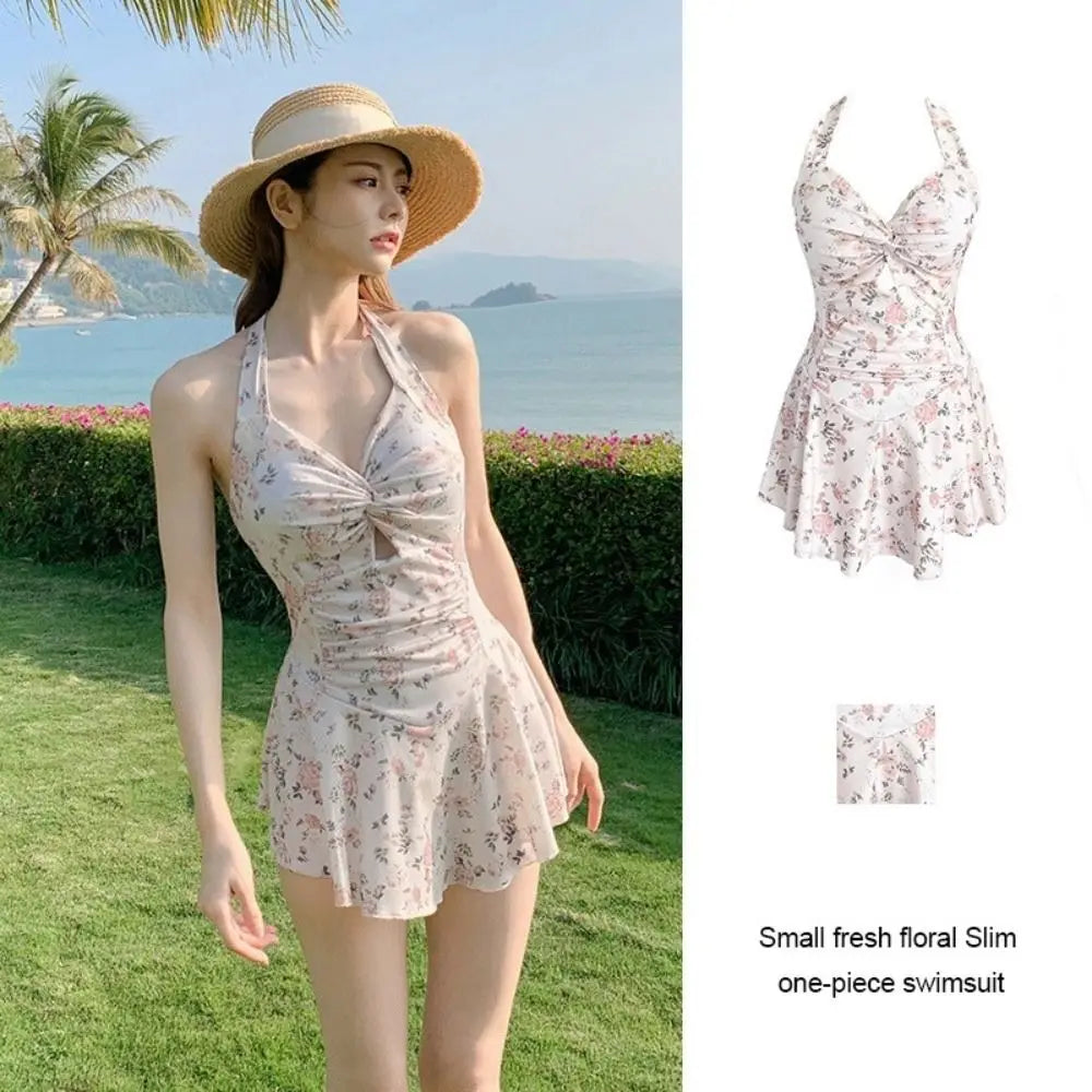 High Waist Women Beach Wear Swim Skirt Waterproof Sun Protection Beach Swimwear Pretty Swim Suit Summer Beach Dress Surfing