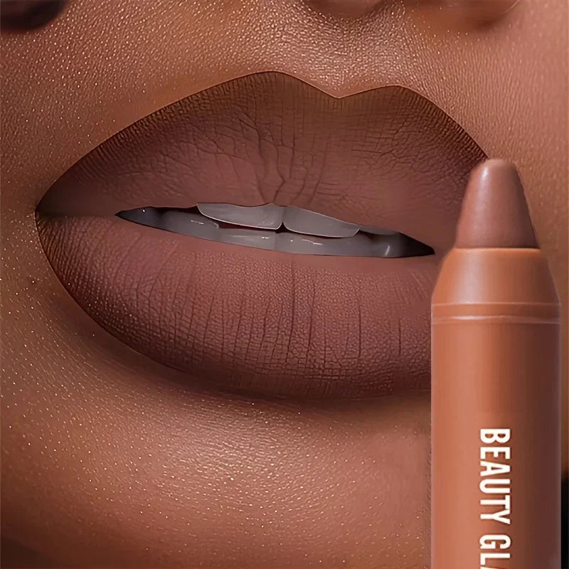 BEAUTY GLAZED 12 Colors Long-Lasting Waterproof Non-Stick Matte Lipstick Pen