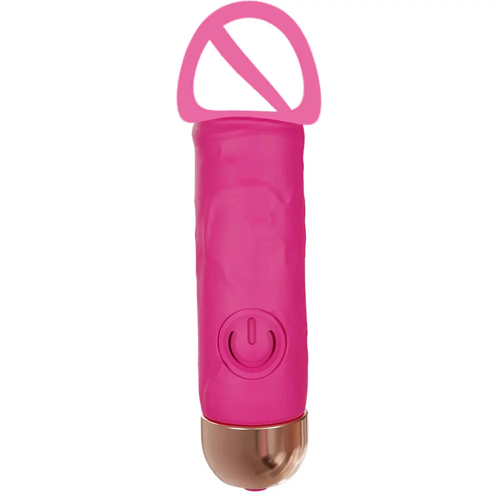Vibrator Sex Toys for Women - Mini Bullet Vibrator Realistic Dildo Sex Toys Vibrating Clitoris Stimulation Adult Toys