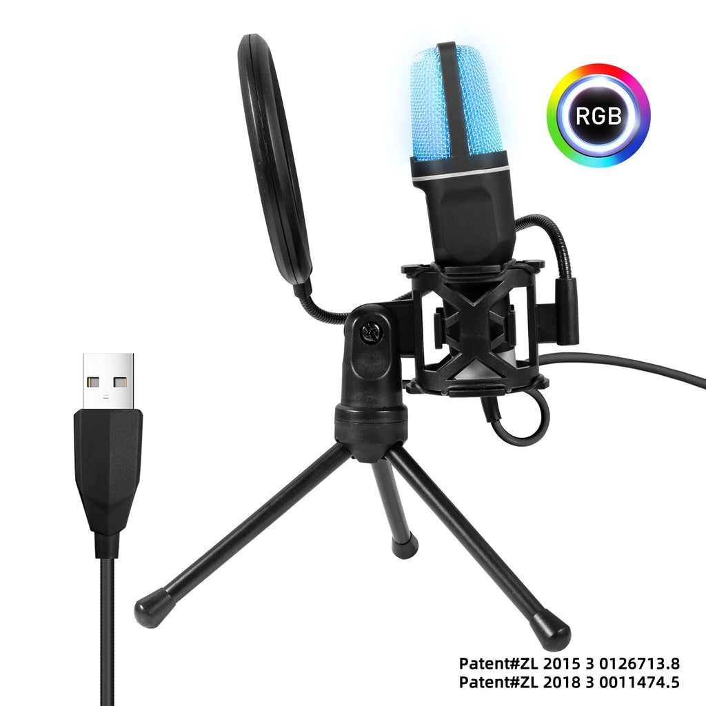 2.4G Head-mounted Wireless Lavalier Microphone for Podcast Recording Studio Streaming Laptop Desktop PC Wire Gaming Microphone