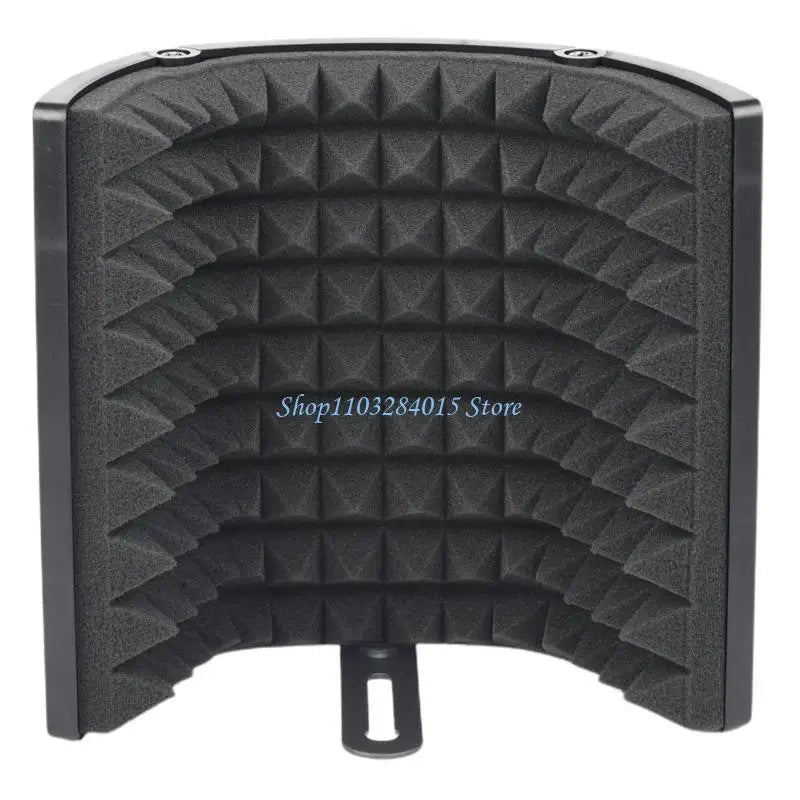 R6FF Microphone Recording Equipment Isolation Shield Reflector Vocal Recording Props