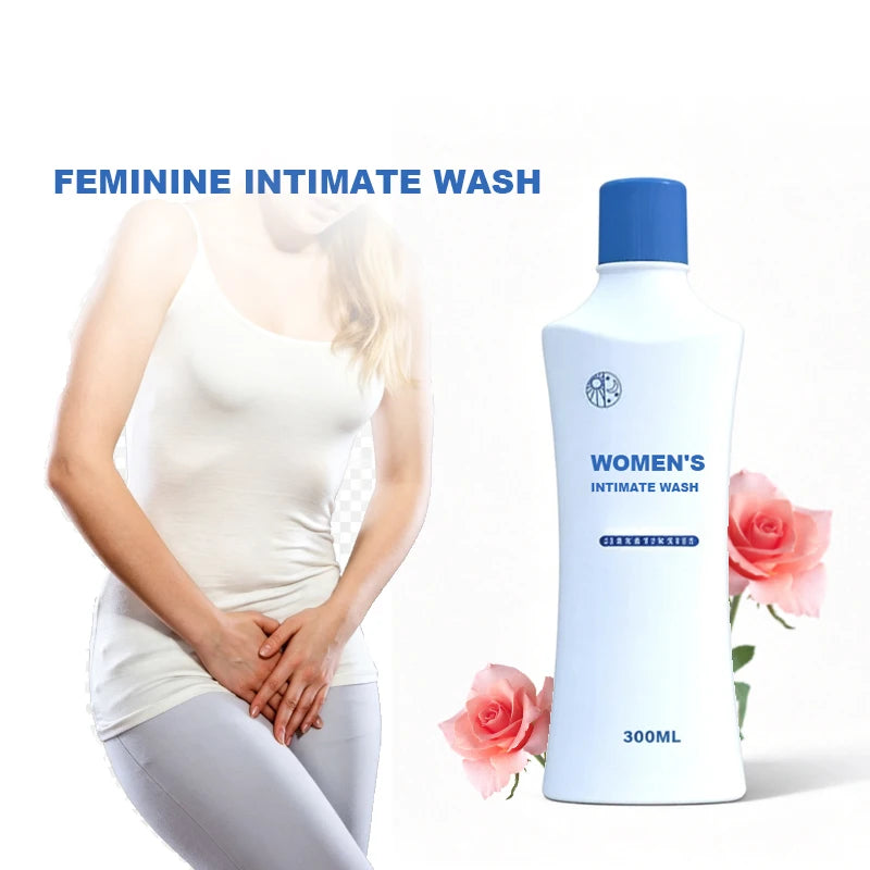 Natural Herbal Women's Intimate Wash 180/300ml/Bottle Feminine Daily Private Gentle Cleansing Itchy Relief Health Care