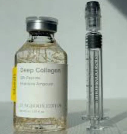 40ml Korean Brand SUNGBOON EDITOR Deep Collagen Silk Peptide Intensive Ampoule Skin Firming Lifting Hydrating Facial Essence Set