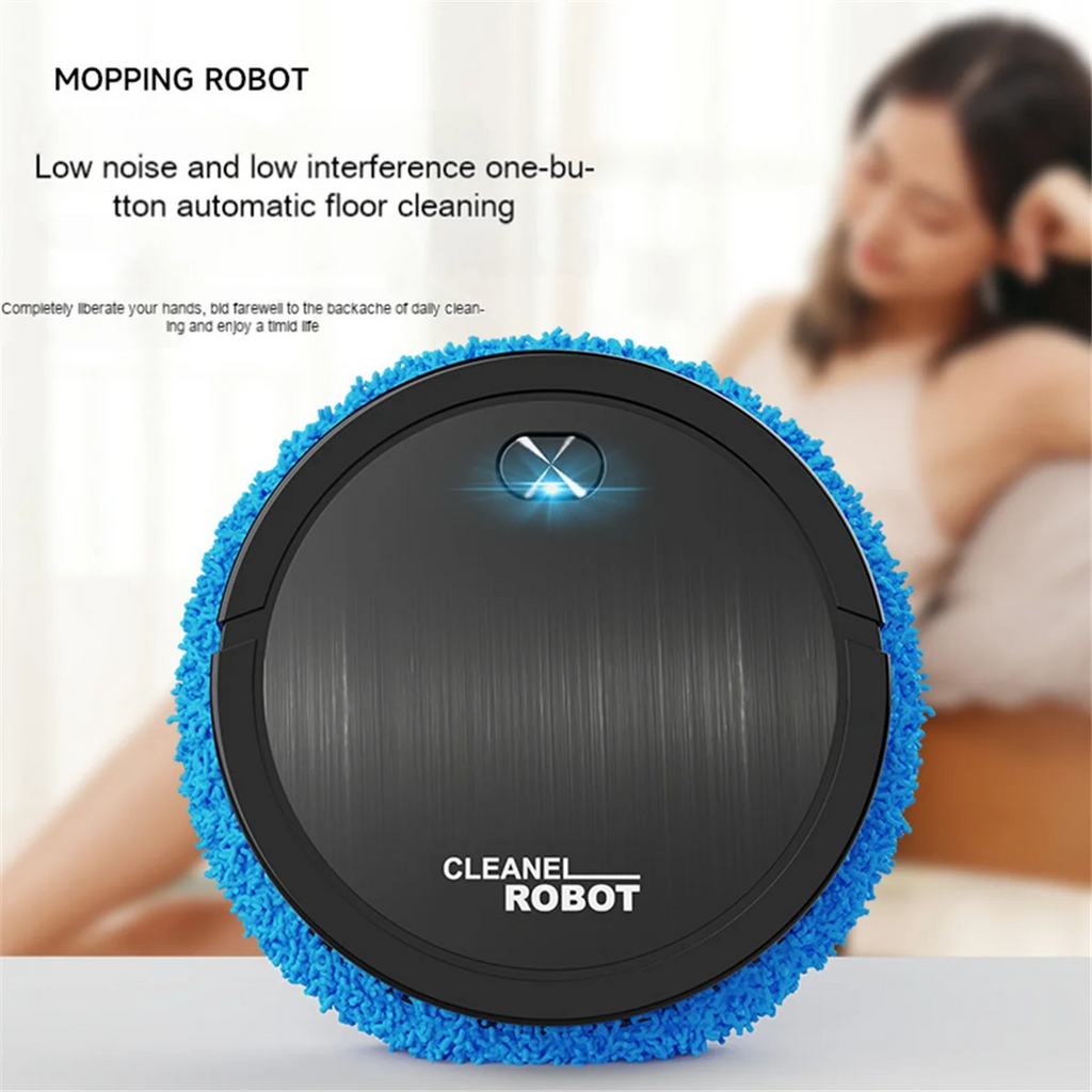 Big sale Intelligent Mopping Robot Household Wet and Dry Mopping Machine Portable Rechargeable Cleaning Machine Vacuum Cleaner-B