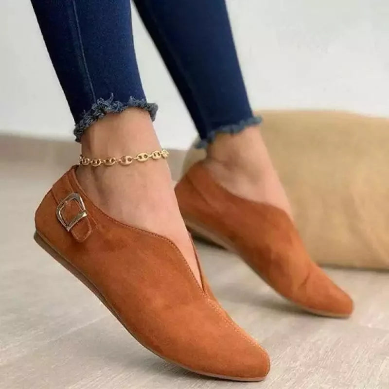 Women's Ballet Flats Outdoor Casual Pointe Wear Elegant Casual Pink Barefoot Heels Zapatos De Mujer