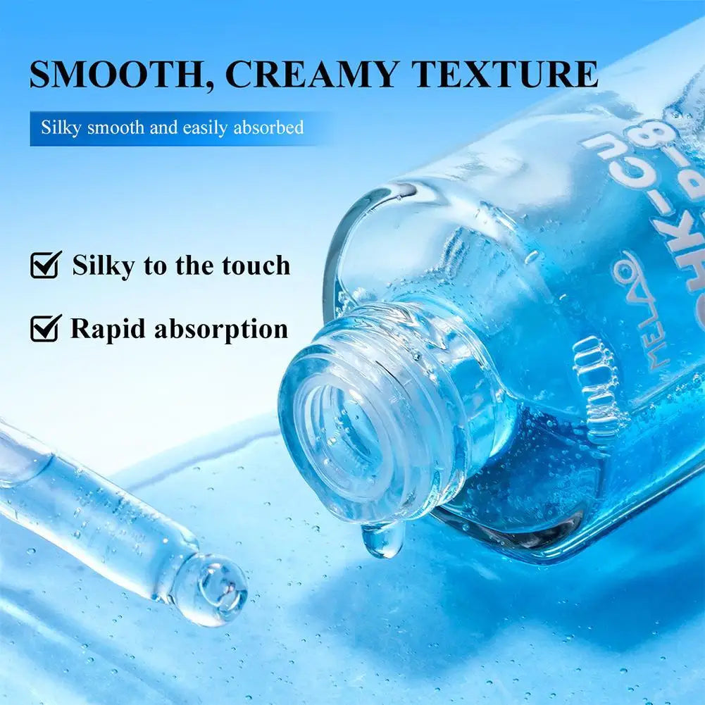 GHK-Cu SNAP-8 Peptide Face Serum Blue Copper Moisturizing Essential Oil Cleansing Moisturizing Deep Hydration Skin Care Refresh