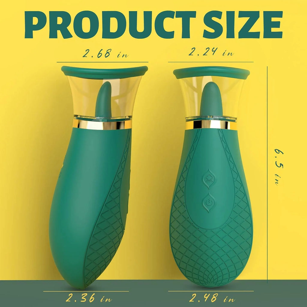 Sucking Clitoral Vibrator Sex Toys 3 Sucking 9 Licking Modes Nipples Clit Sucker Tongue Vibrators Adult Toys for Women Couples
