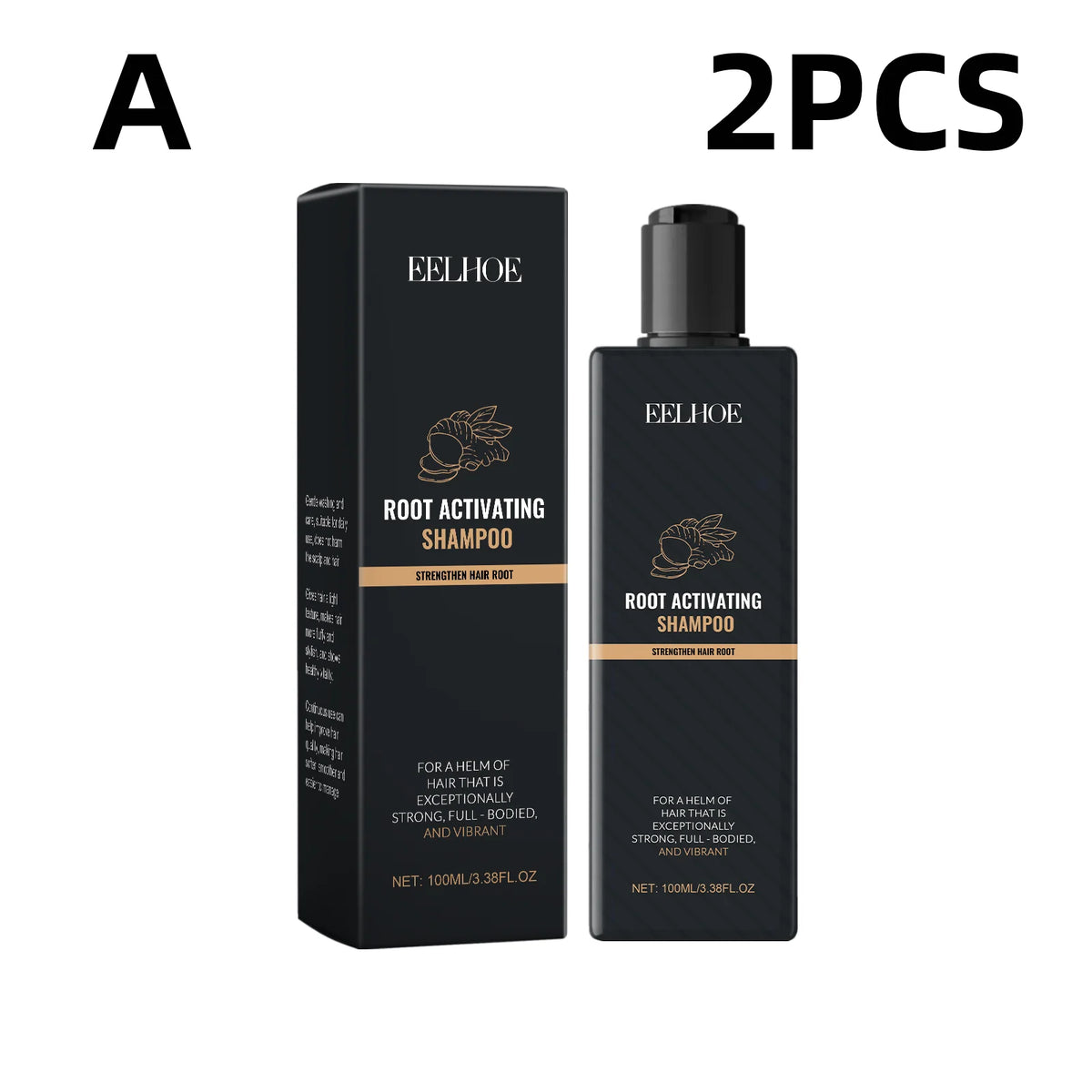 Eelhoe Ginger Root Hair Care Shampoo Series Dandruff Control Reducing Brittle Pure Plant Strengthens Roots Shampoo for Hair Loss