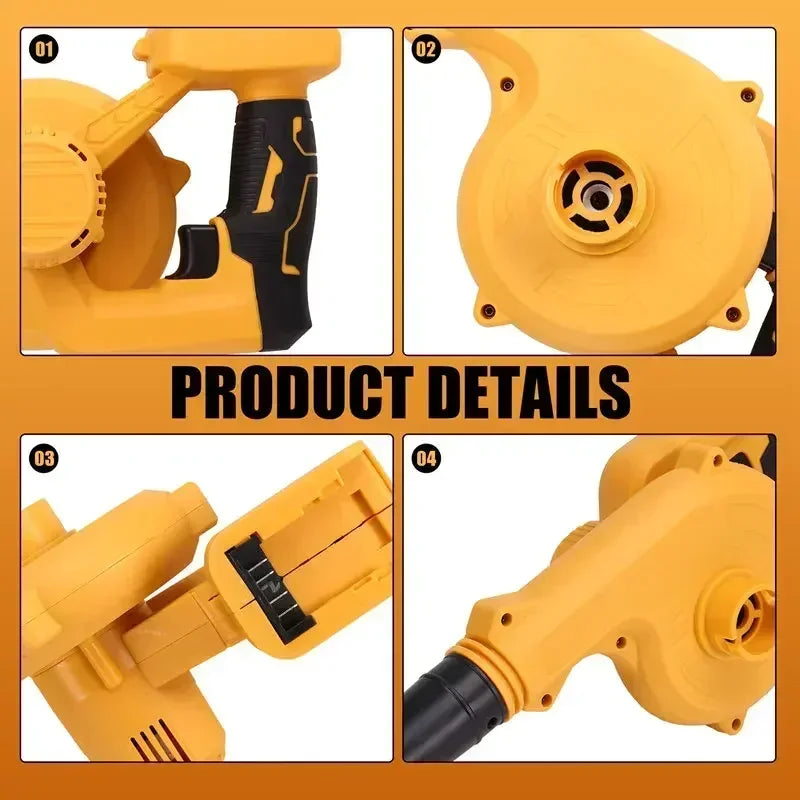 Dewalt 2 in 1 Dewalt Cordless Air Blower & Vacuum Cleaner Ultra Portable Electric Dust Leaf Computer Cleaning Duster