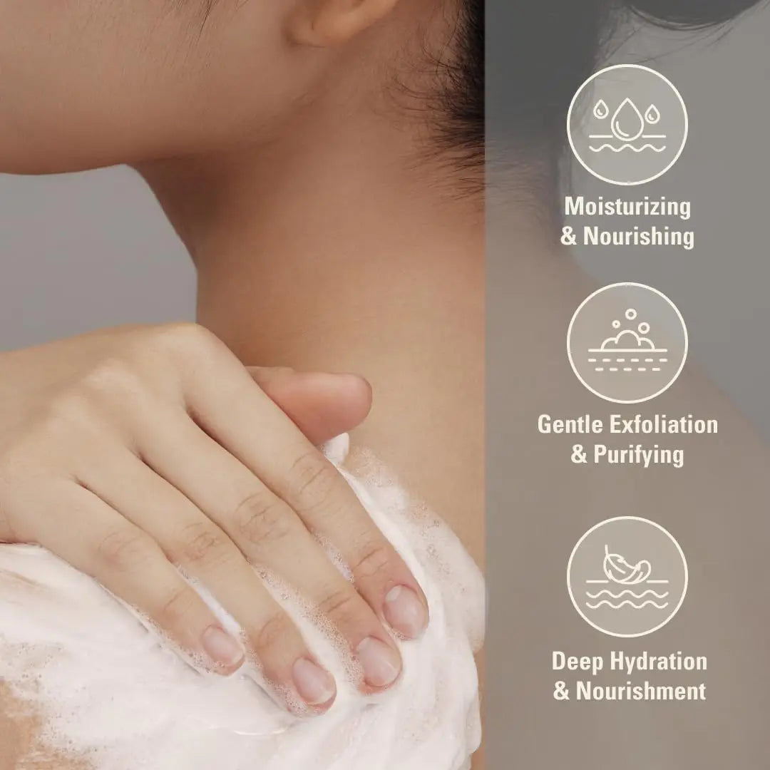 Korean Rice Jam Mask for Deep Cleansing, Hydrating & Glowing Skin, Natural Moisturizing, Firming Treatment for Smooth Soft Skin