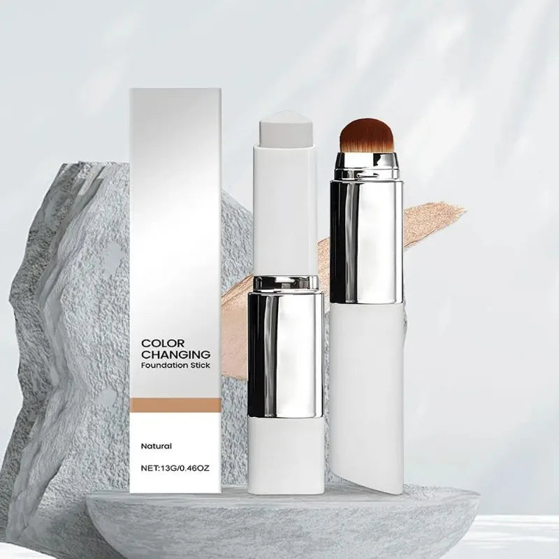 Korean Changing Foundation Stick Is Lightweight Hydrating Non-sticky Brightening Foundation Color Changing For All Skin Types
