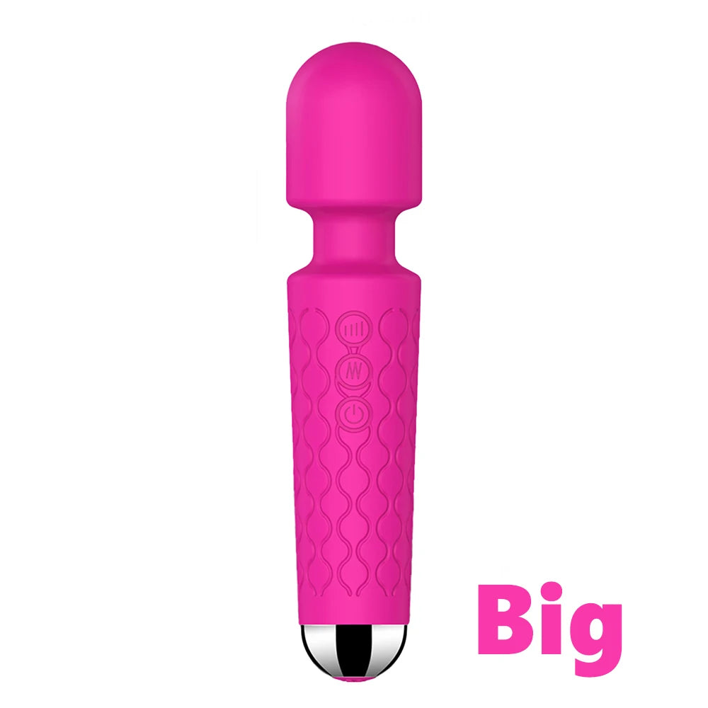 20 Modes Av Stick Vibrator Sex Toys For Women Clitoral Stimulation Massager G Spot Vibrator Masturbators Sexy Toys Adult Product