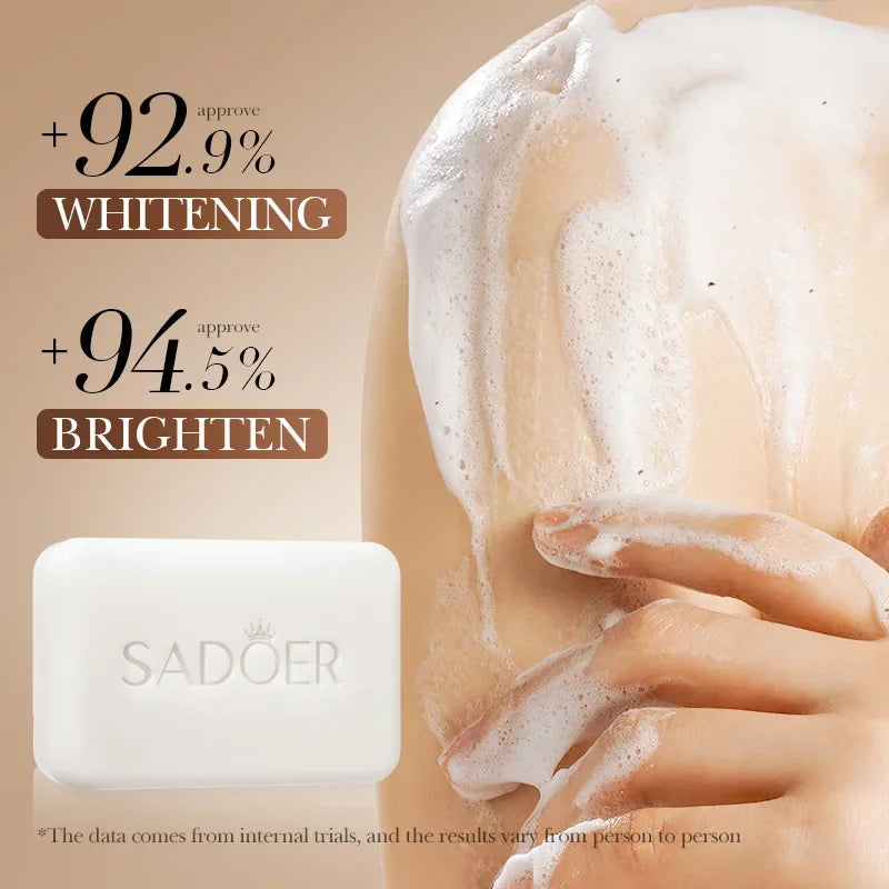 Niacinamide Arbutin Soap Moisturizing and Brightening Deep Cleansing Body Wash Foam Cleanser Handmade Soap