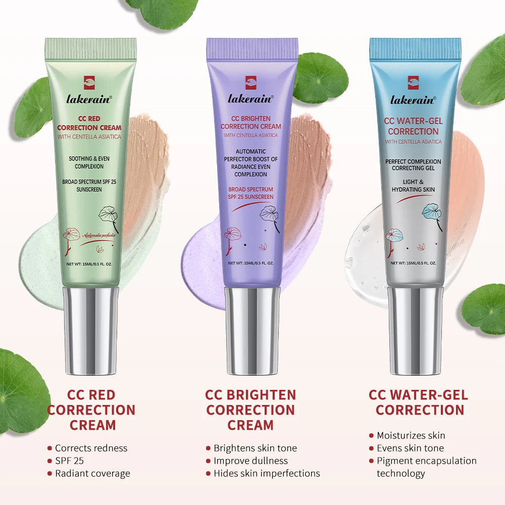 CC Cream Centella Change Color Korean Makeup Foundation Face Cream Korea cream Cosmetic Moisture Full Coverage Magic Foundation