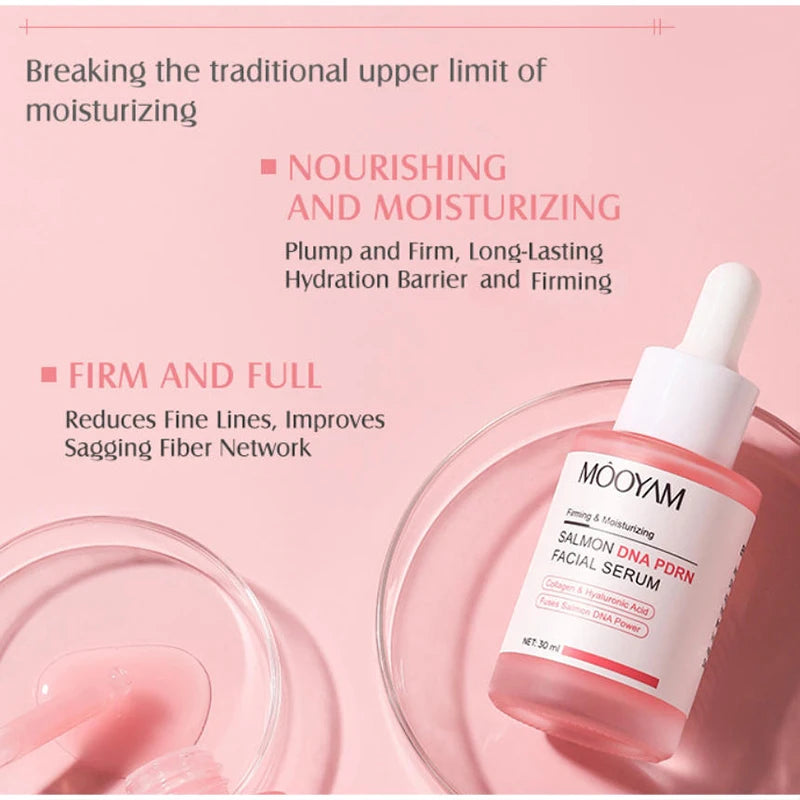 Salmon DNA PDRN Skin Care Set Ampoule Serum Capsule Cream Eye Stick Collagen Hyaluronic Acid Moisturizing Facial Skin Care Kit