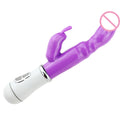 G-Spot Adult Toys Dildo Vibrator Sex Toy Double Rod Masturbation Rabbit Vibrator Utensils Adult Sex Product Vibrator for Women