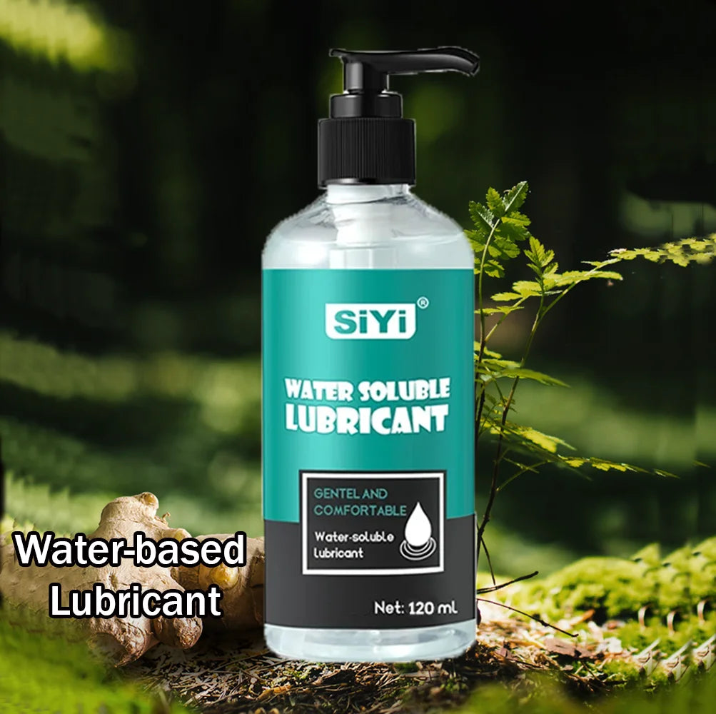 120ml/300ml Skin-Friendly Water-Based Lubricant for Couples - Non-Sticky Intimate Lube for Anal , Easy Clean, for Sensitive Skin