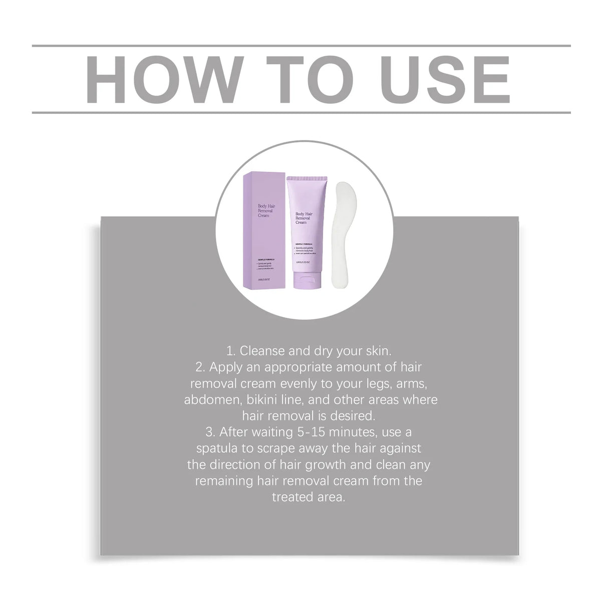 Body Hair Removal Cream Non-Irritating Hair Growth Inhibitor Prevent Dark Spots Smoothing Soothing Skin Painless Depilatory Care