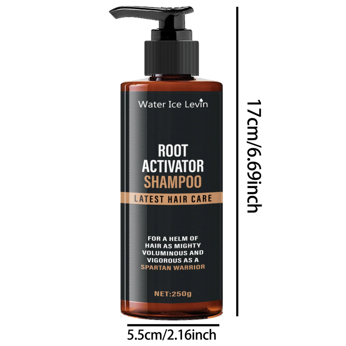 Root Activating Shampoo - Natural Herbal Extracts, Keratin and Biotin Leave Hair Feeling Fresh and Dry, Makes Damaged Hair More