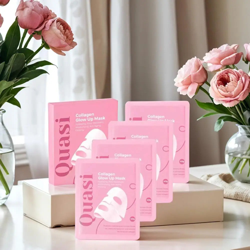 Bio Collagen Face Mask Korean Overnight Repair Formula Anti Aging Moisturizing Brightening Firming Fine Line Pore Skin Care