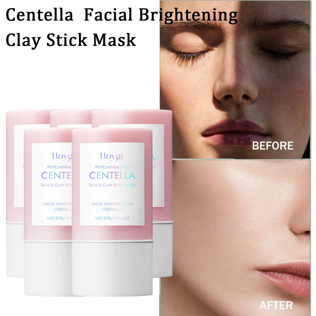 Korea Centella Rapid Pore Cleansing Clay Mask Quick Moisturizing Soothing Facial Brightening Face Mask Korean Skincare 27g