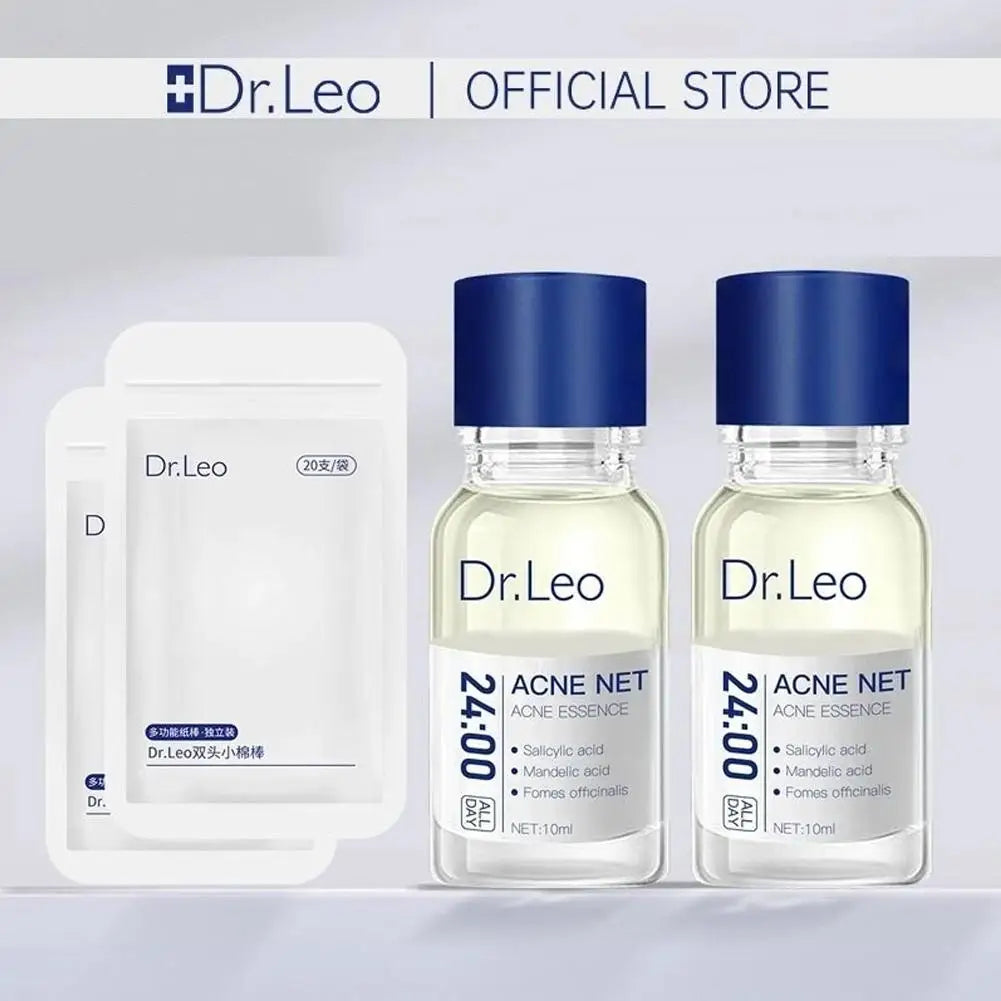 Salicylic Acid Acne Serum Pimple Spot Corrector Mandelic Acid Pore Refining Sebum Control Essence for Oily Blemish Skin