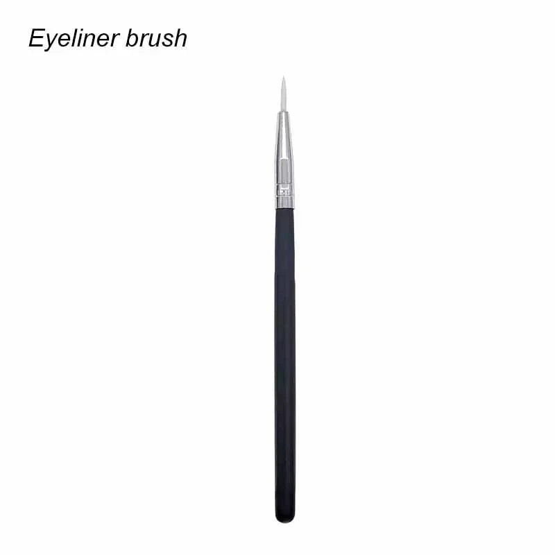 brochas maquillaje Silicone Eyeshadow Lip Applicator Makeup Brushes Eyeliner Lip Brush Professional Eye Shadow Cosmetic Tools