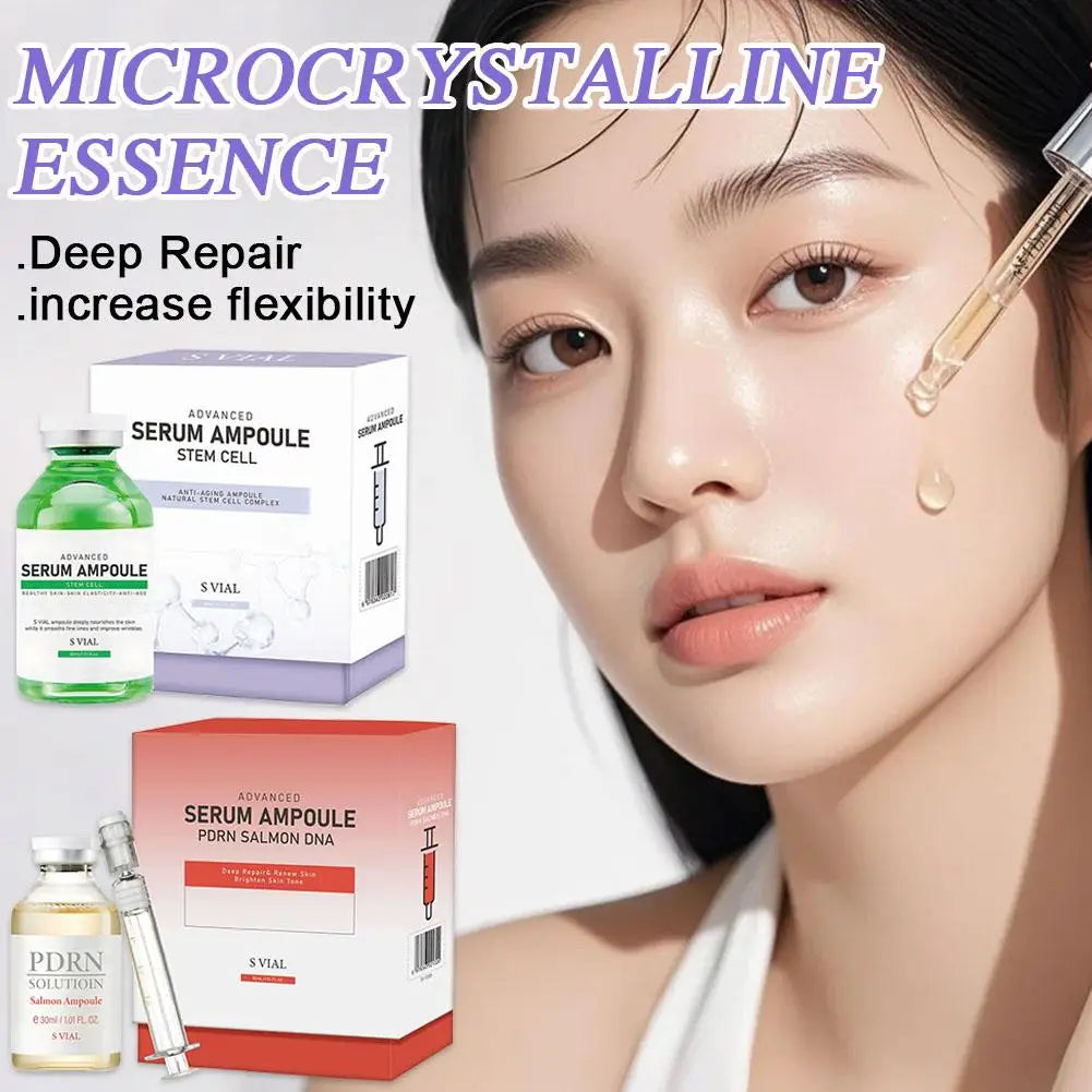 PDRN Salmon DNA Facial Serum Deeply Nourishing The Skin Skin Elasticity Ampoule Essence Smoothing Glow Boosting Skin-firming
