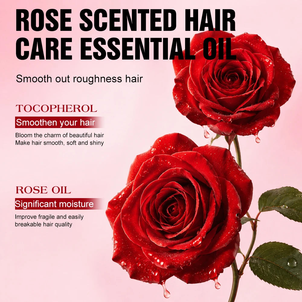 Peptide Keratin Hair Serum Capsules, 60Pcs Leave-In Hair Oil Conditioner, Anti-Frizz Treatment for Smoother Dry Damaged Hair