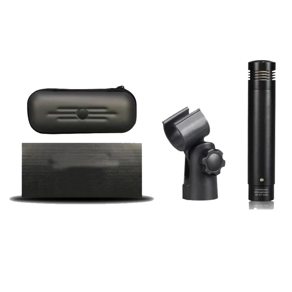 Classic Cardioid Interview Instrument Pen Microphone For Recording Speech Sing XLR 48V Phantom With Bag Clip C200