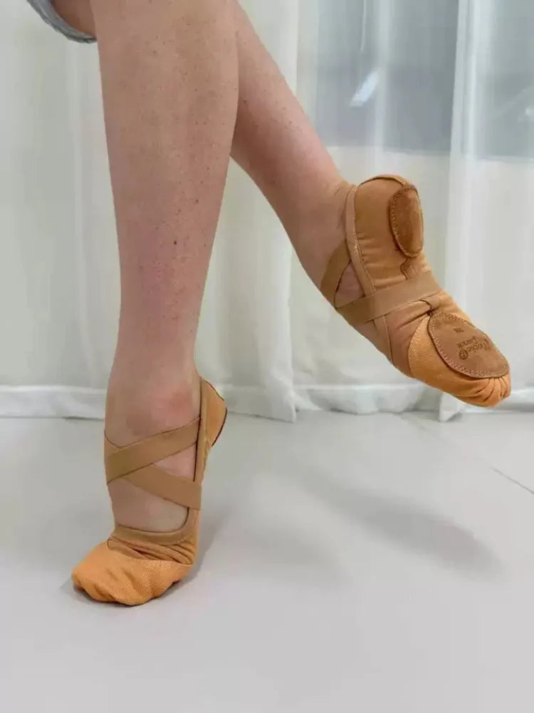 Zapatos De Mujer Women's Shoes Dance Adult Professional Canvas Mesh Soft Sole Ladies Women Ballet Slippers