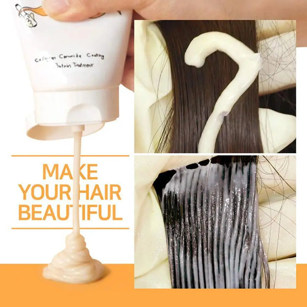 Korean Cer-100 Hair Conditioner - Protein Care Agent, Protein Coating Solution, Collagen Keratin Improve Frizz, Smooth,Hair Care