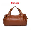 Elegant Versatile Boston Bag for Women Simple Cross‑body Shoulder Handbag Soft Polyester Lining for Work Daily Office Use