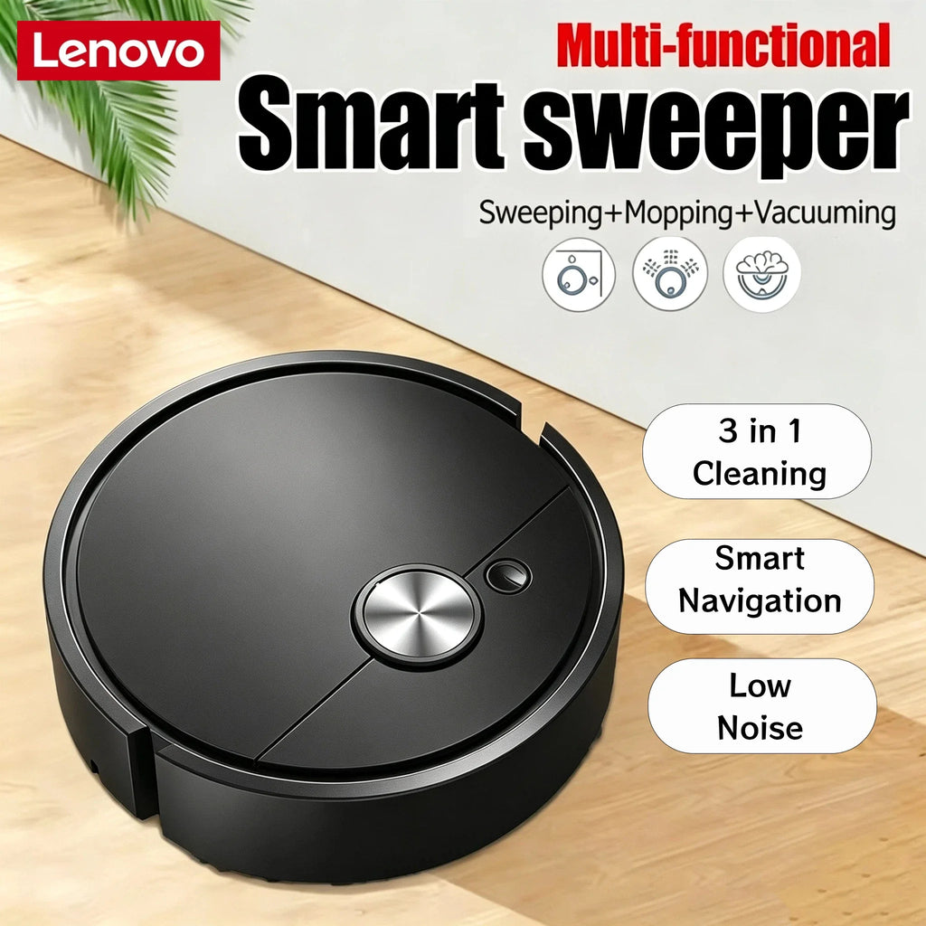 Lenovo Smart Mini Vacuum Cleaning Robot Mopping Suction Sweeping Integrated Fully Automatic Household Cleaning Sweeping Robot
