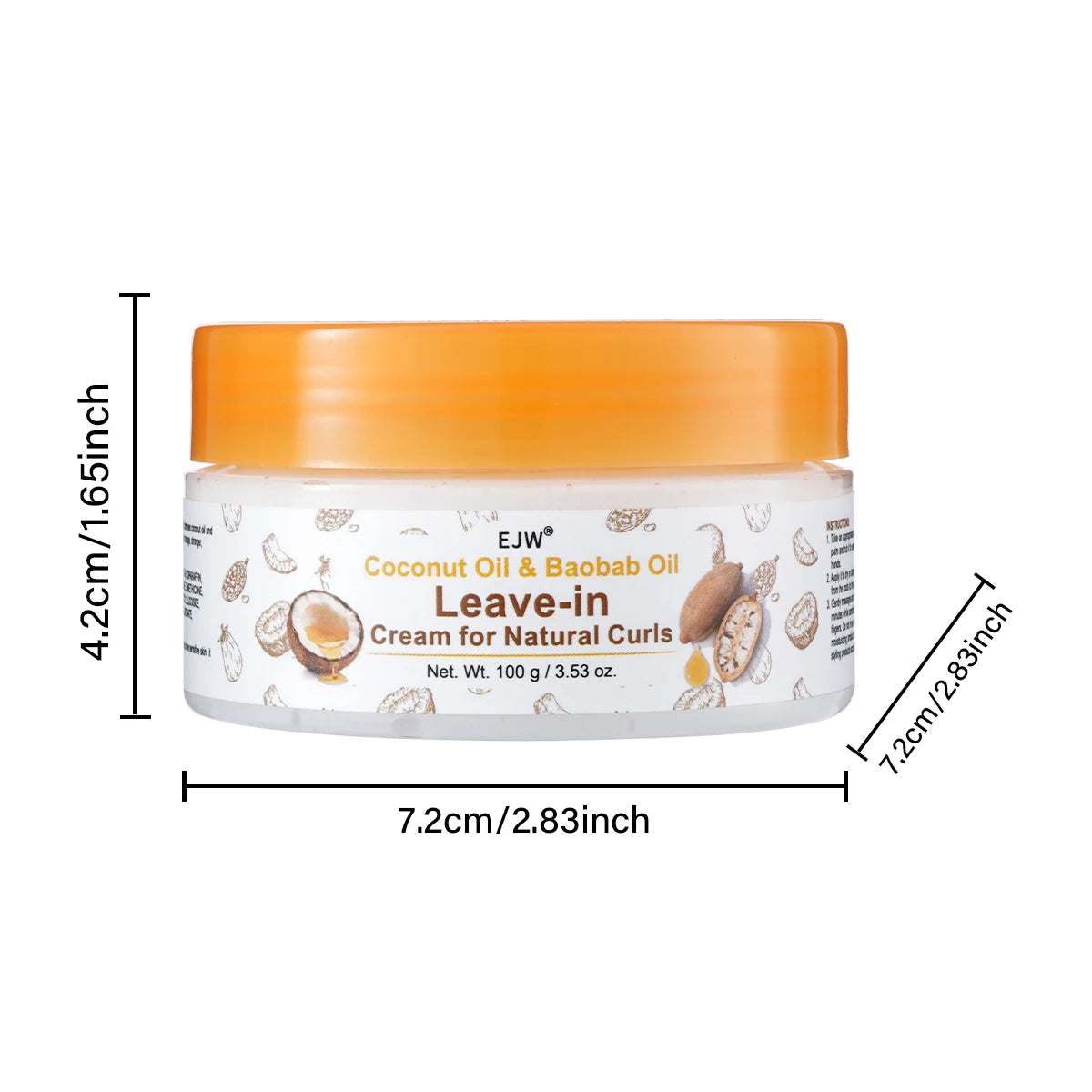 Pre-Shampoo Hair Detangler with Aloe & Coconut | Minimizes Breakage, Hydrates & Strengthens | Pre-Poo Treatment for Natural Curl