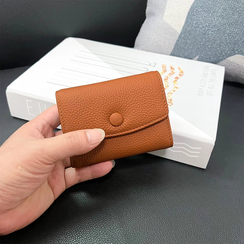 Credit Card Holder Wallets for Women Large Storage Space Snap Closure Accordion Card Holders,Leather Organizer Cards Case