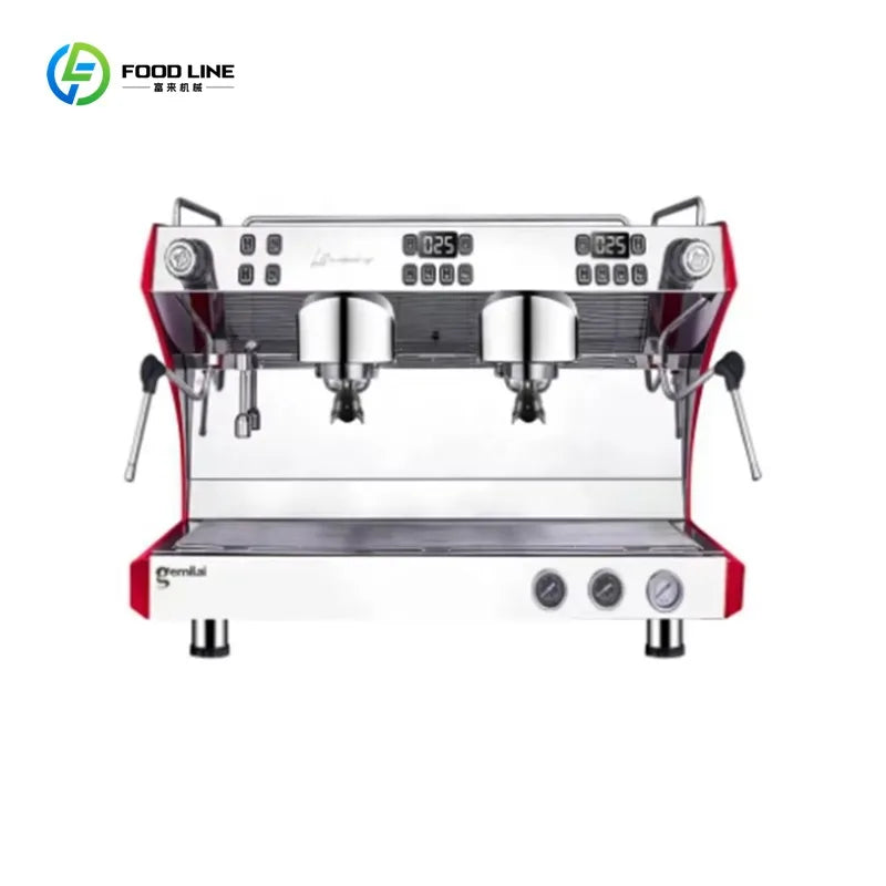 Italian Large Commercial Automatic Coffee Machine Professional Espresso Maker for Cafe Bar Custom
