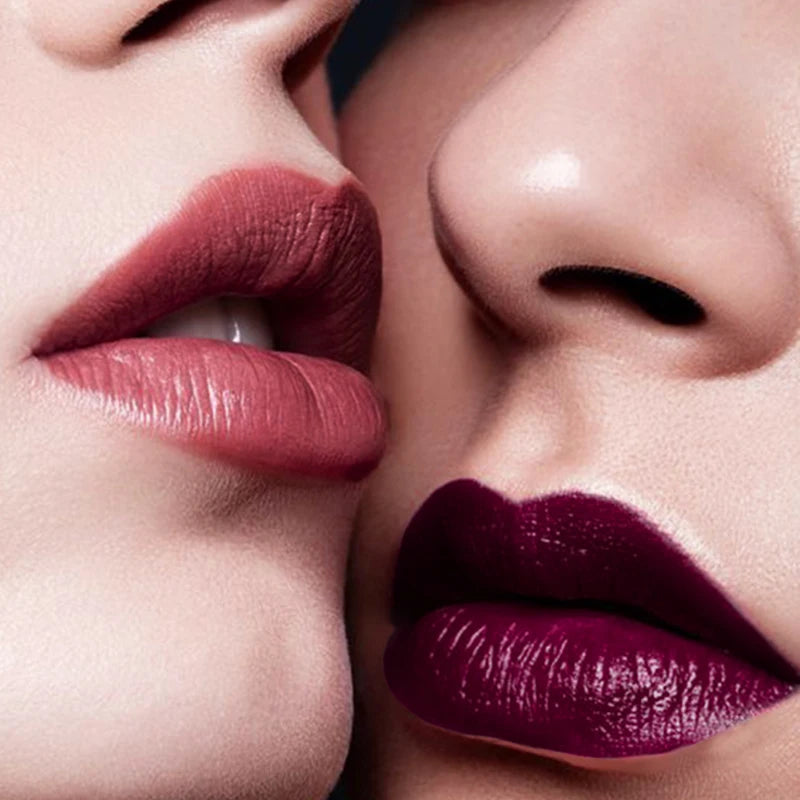 Velvety Matte Liquid Lipstick Long-lasting Lip Gloss Lip Makeup Cosmetics Moisturizing Lip Tint Waterproof Non-marking 1PCS