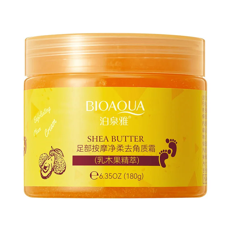Foot Massage Exfoliating Cream, Gently Massages the Skin, Deeply Cleanses Dirt and Exfoliates, Helps Improve Rough Skin Texture, Leaving Feet Clean, Soft, Smooth, and Delicate.
