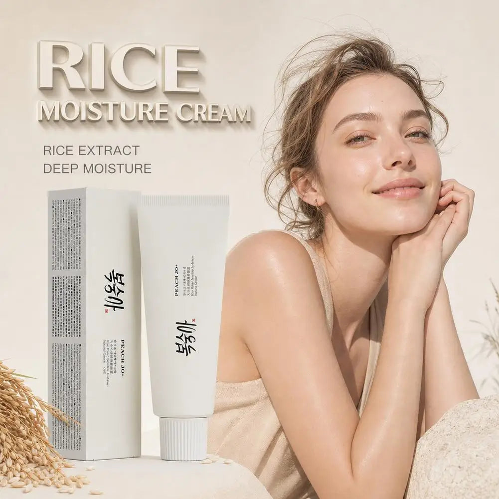 Korean Rice Extract Cream Spf50+ Hydrate Moisturizing Improve Dullness Even Out Brighten Skin Tone Last Light-feeling Concealer