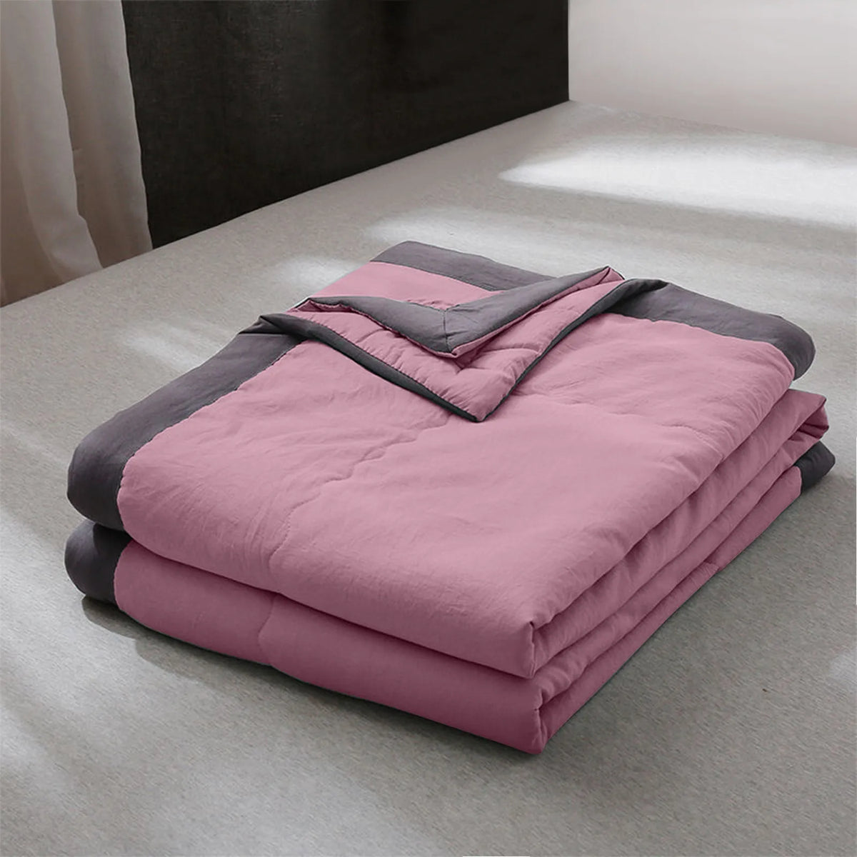 New Double Sided Cooling Summer Quilt Cold Effect Breathable Conditioning Quilt Spring Summer Solid Color Cooler Quilt