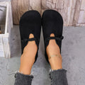 Retro Flat Shoes New Design Shallow Loafers Women's Casual and Comfortable Solid Color Women's Shoes Zapatos De Mujer